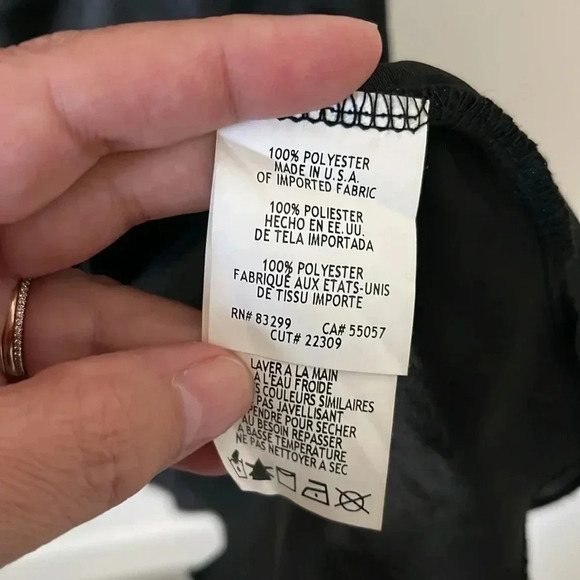 bebe | SATIN COWL NECK SLIP MIDI DRESS | Sz M - Picture 8 of 9